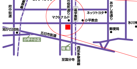 アクセスマップ